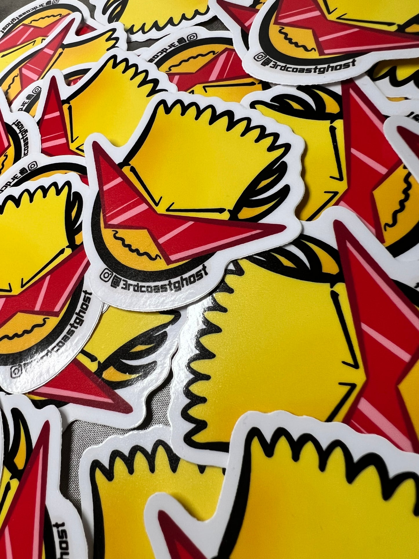 Ghosty Simpson Sticker