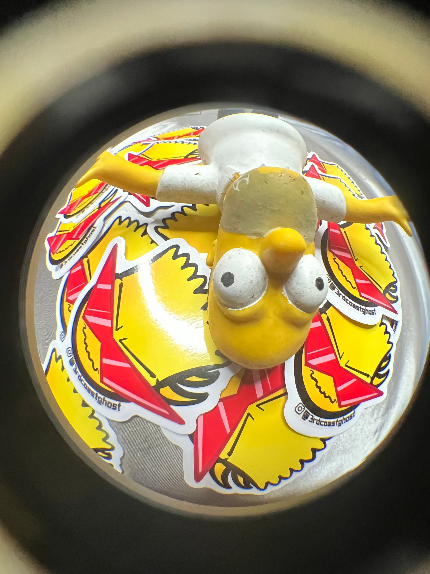 Ghosty Simpson Sticker