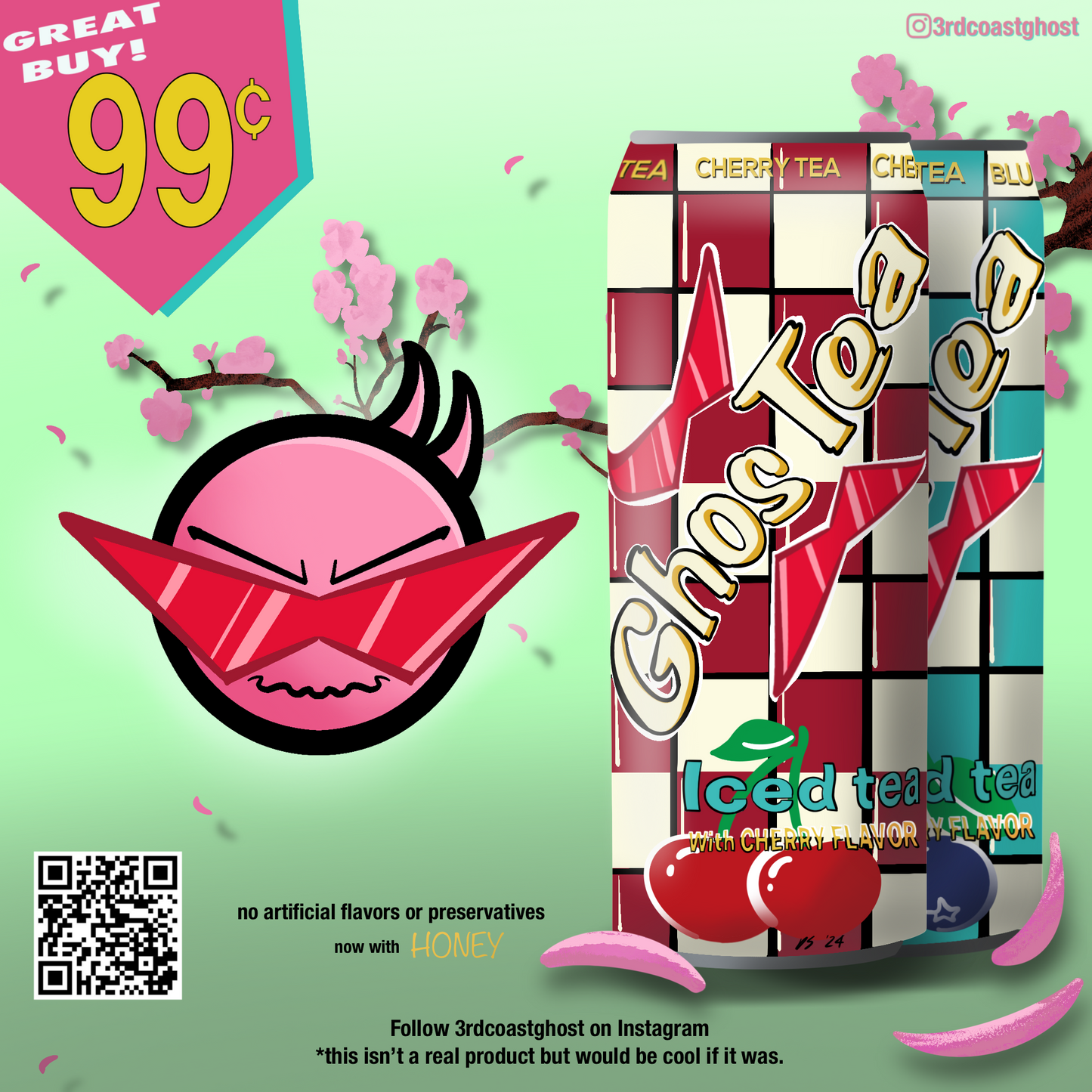 GhosTea Sticker