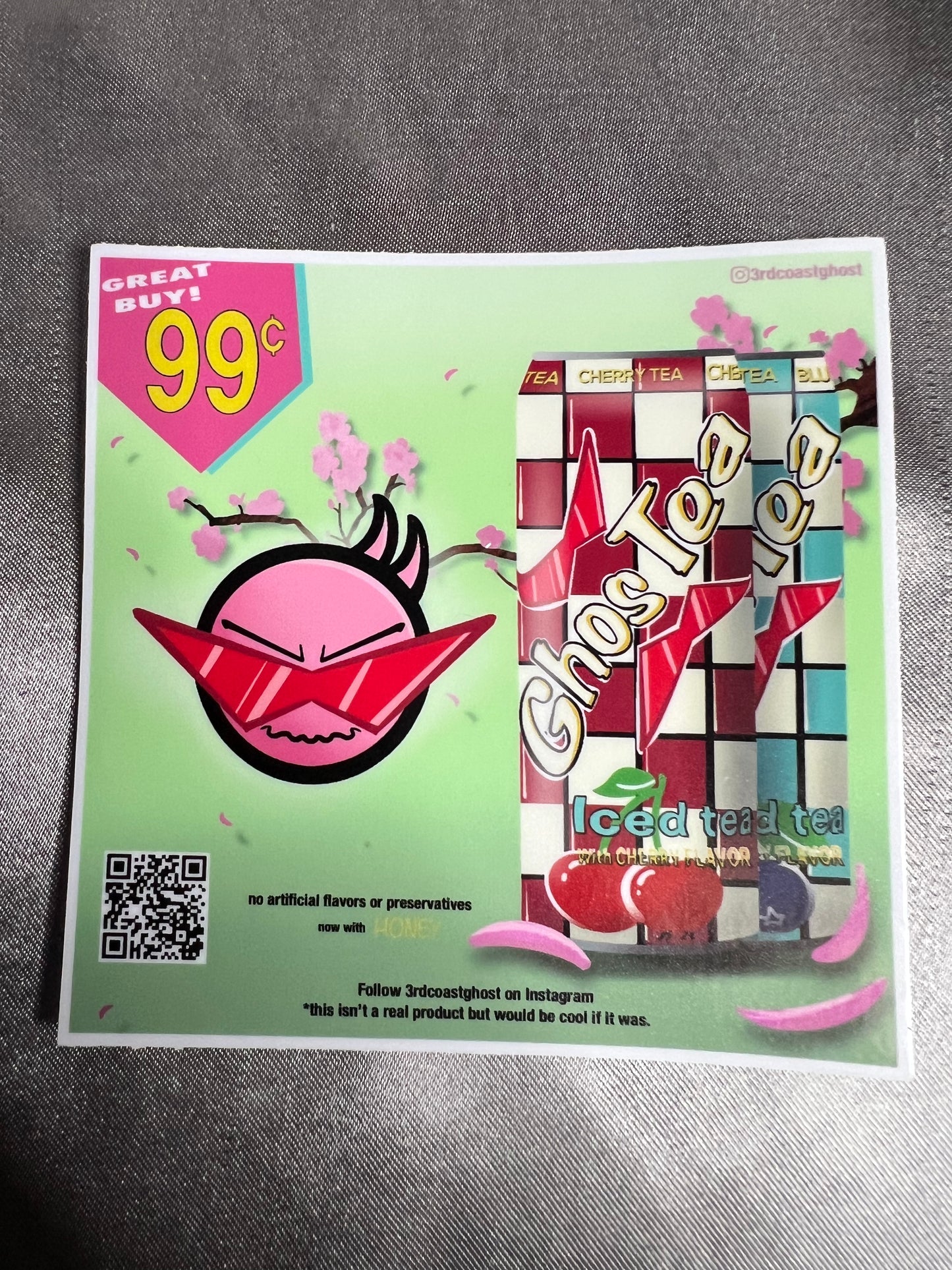 GhosTea Sticker