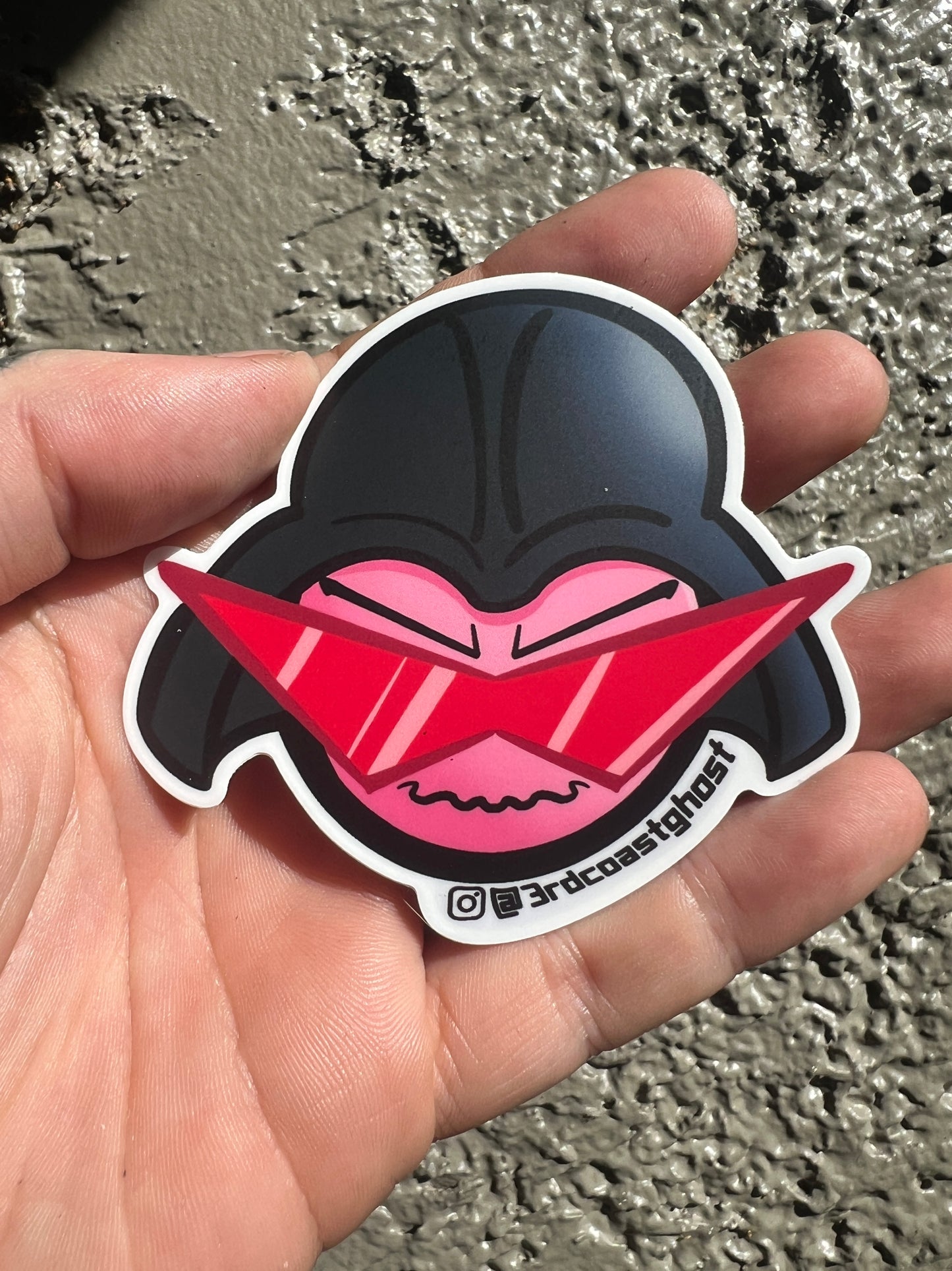 Darth Ghosty Sticker
