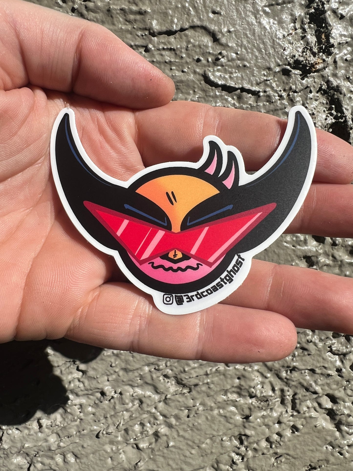 WolveGhosty Sticker