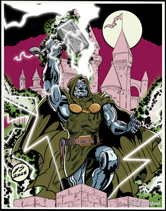 MIGHTY DOOM STICKER