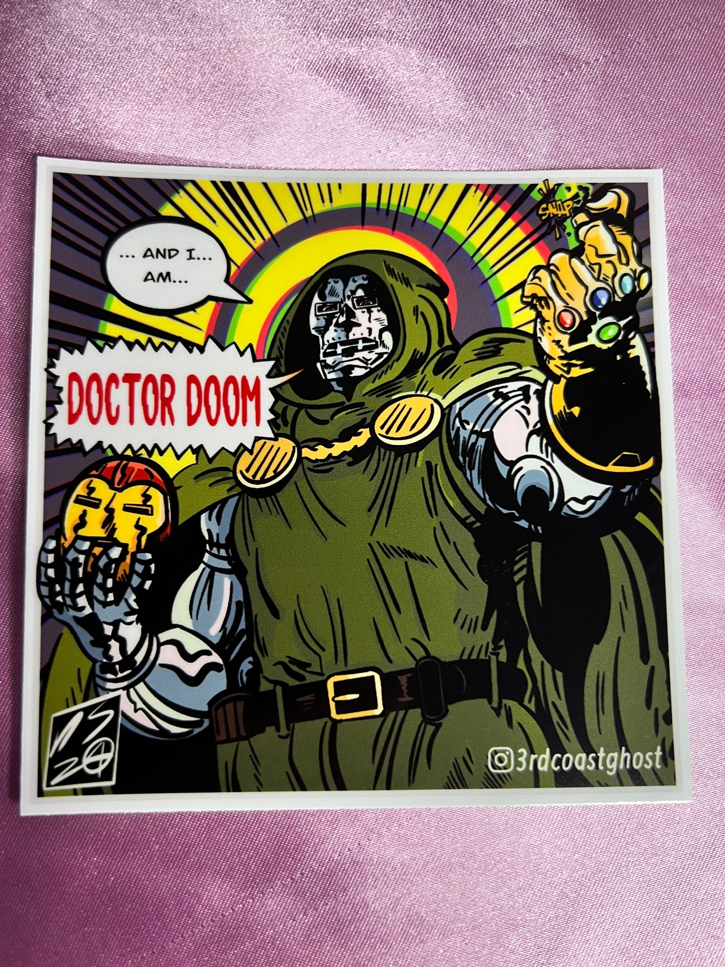 DOOMSDAY STICKER