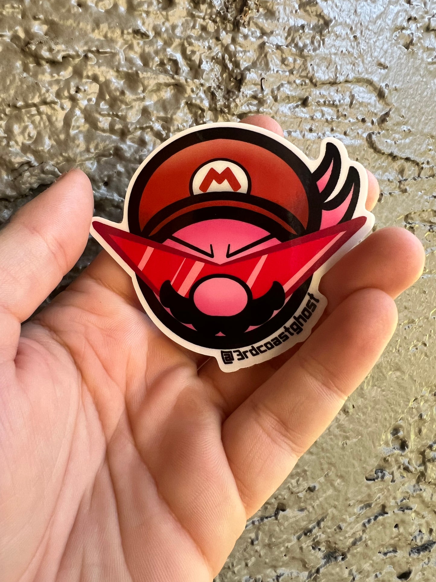 Mario Ghosty Sticker