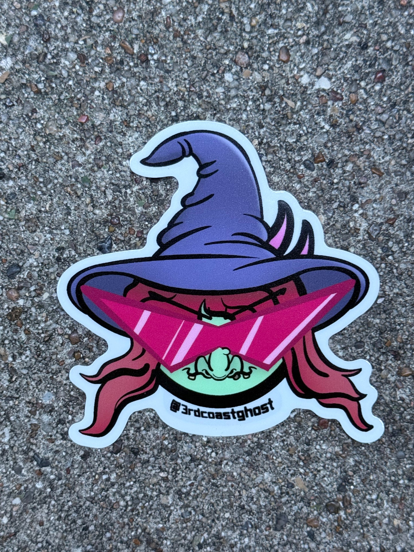 Wicked Witch Ghosty Sticker